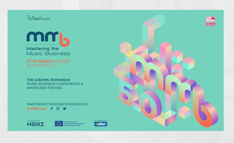 Conferința Mastering the Music Business programată pentru 17-19 martie 2020 se suspendă