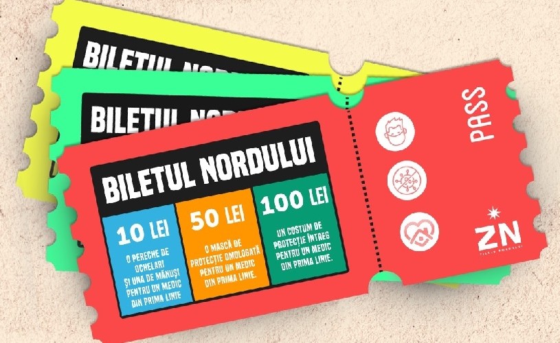 #7deacasă – BILETUL NORDULUI, un apel de solidaritate pentru spitalele din județul Botoșani