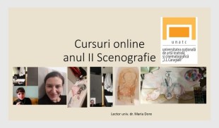 Galerie foto. Cursuri online – anul II Scenografie
