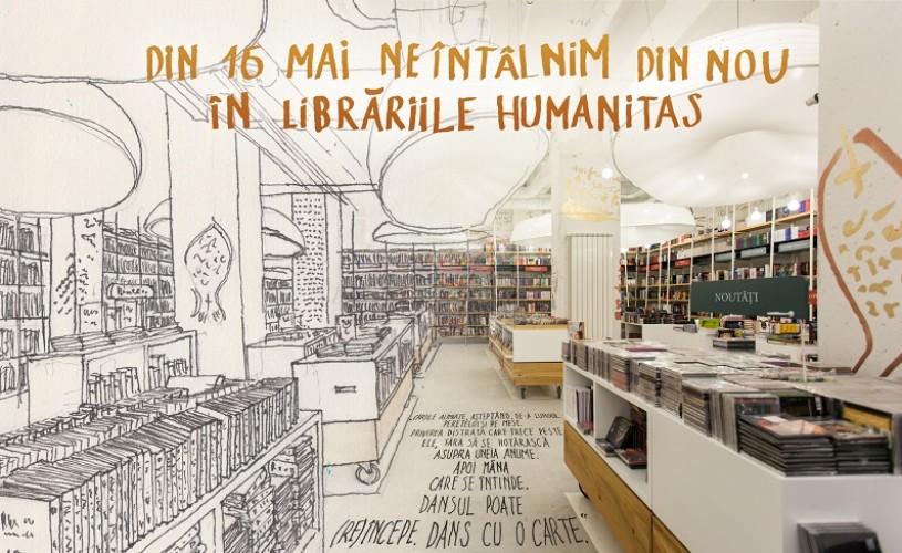 Se redeschid librăriile Humanitas!