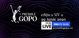 Gala Premiilor Gopo: 29 iunie, ora 19:30, LIVE pe PRO TV PLUS și premiilegopo.ro