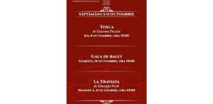 Opera Națională București deschide Stagiunea 2020-2021 cu spectacolul „Tosca”
