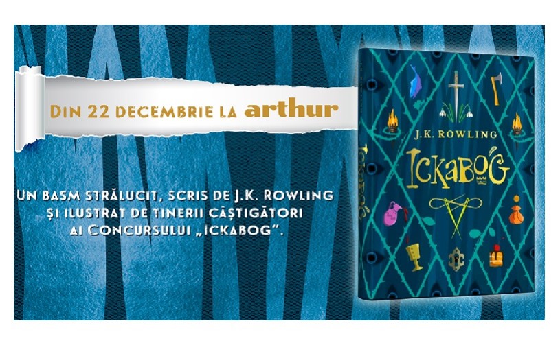 Editura Arthur lansează „Ickabog” de J.K. Rowling