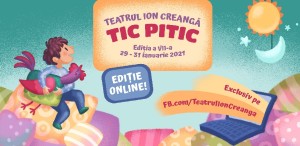Teatrul Ion Creangă îi așteaptă pe copii la TIC PITIC – Zilele Small Size