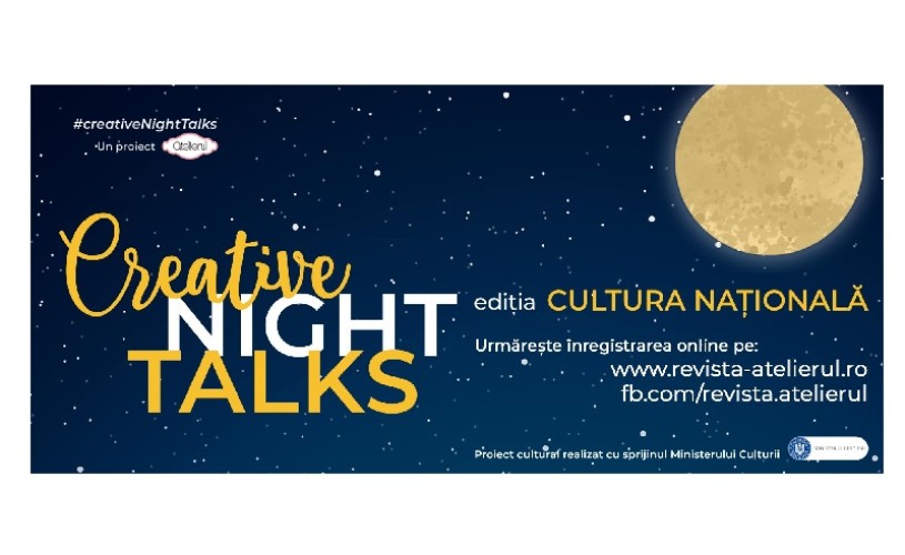 Cum se poate integra tradiția în industriile creative şi culturale la Creative Night Talks – ediția Cultura Națională