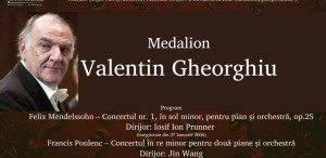 Filarmonica „George Enescu” îl aniversează pe maestrul Valentin Gheorghiu, la împlinirea vârstei de 93 de ani