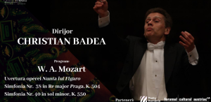 Concert Mozart în Vinerea Mare, sub bagheta lui Christian Badea