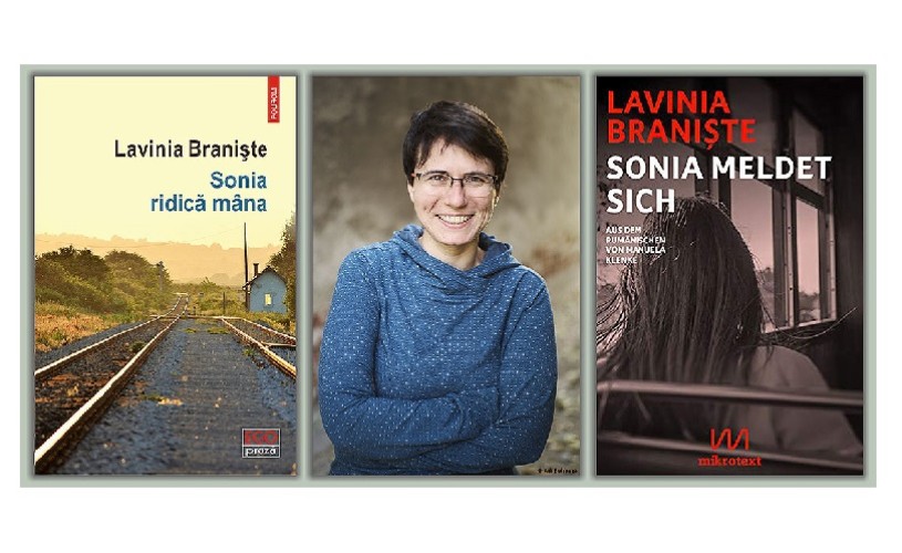 Romanul „Sonia ridică mâna” de Lavinia Braniște a apărut în limba germană