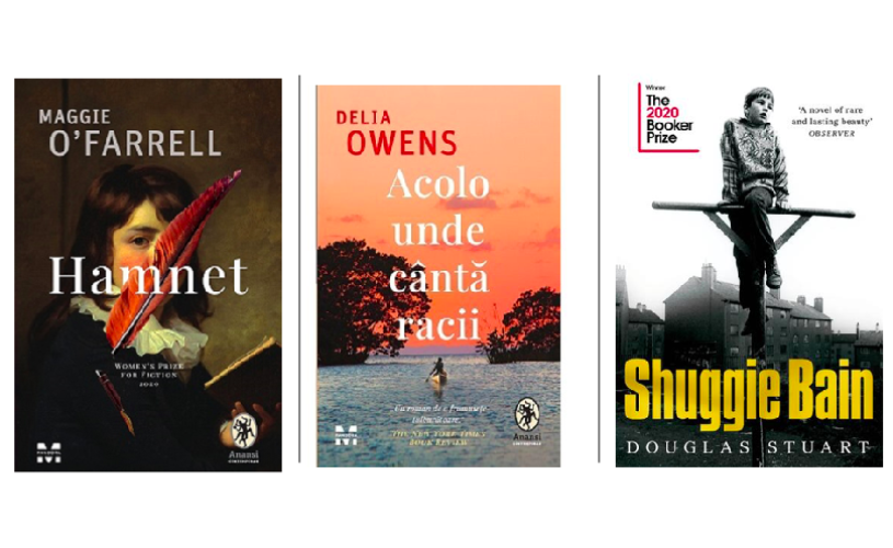Trei romane din colecția ANANSI, desemnate cărțile anului la British Book Awards 2021