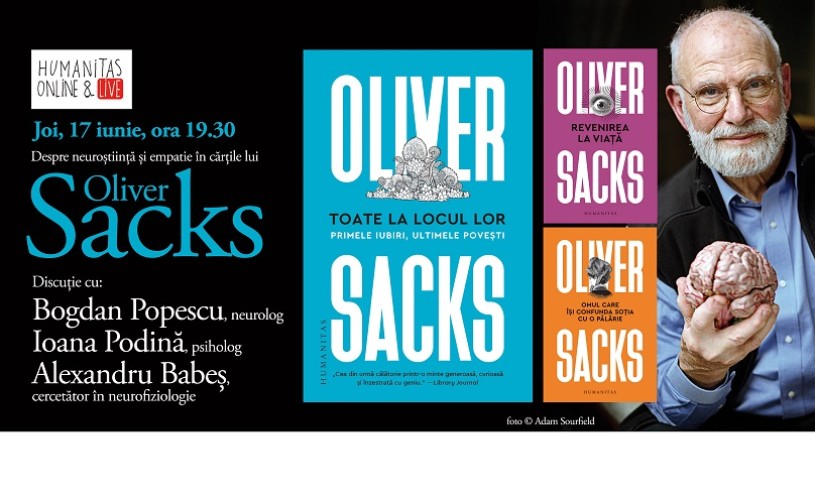 Discuție despre neuroștiințe și empatie în cărțile lui Oliver Sacks