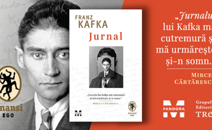 Jurnalul lui Franz Kafka apare la Pandora M