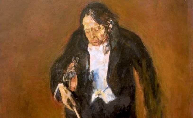 Lucrarea „George Enescu” de Corneliu Baba, expusă acum în Galeria Națională
