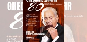 Gheorghe Zamfir 80 – concerte extraordinare în trei oraşe din România
