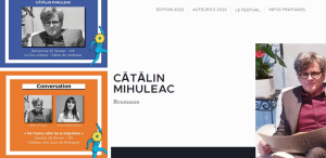 Scriitorul Cătălin Mihuleac, trei întâlniri cu publicul la unul dintre marile festivaluri literare franceze, Atlantide