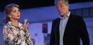 Adrian Păduraru și Alexandra Velniciuc pe scena Teatrului Metropolis în spectacolul „Ceapa” (17 februarie)