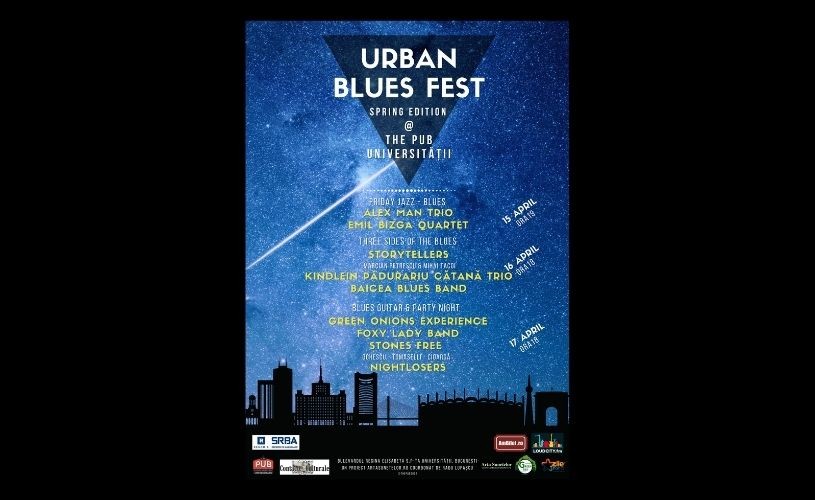 Urban Blues Fest vine, la The Pub Universităţii