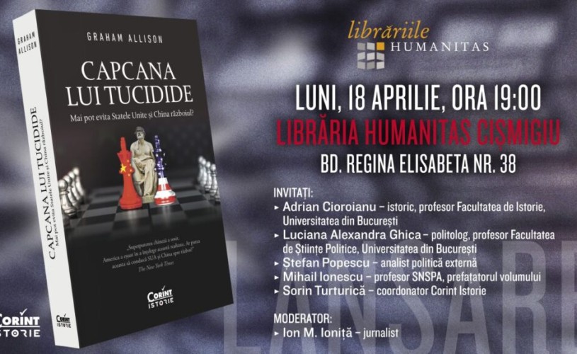 Dezbatere: Capcana lui Tucidide. Mai pot evita Statele Unite și China războiul?