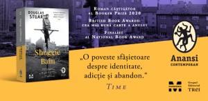 Shuggie Bain, laureat Booker Prize 2020, acum în librăriile românești