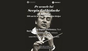 Sergiu Celibidache, aniversat la ICR Stockholm, printr-un recital de flaut și chitară clasică
