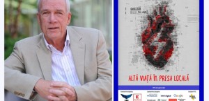 Jurnalistul american Walter Robinson vine la București