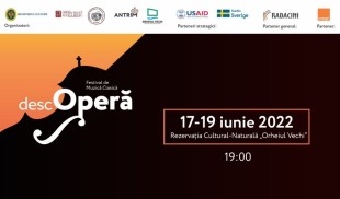 Soprana Valentina Naforniţă şi dirijorul Daniel Jinga, invitaţi de onoare la festivalul‘’DescOperă’’, pe 17 iunie