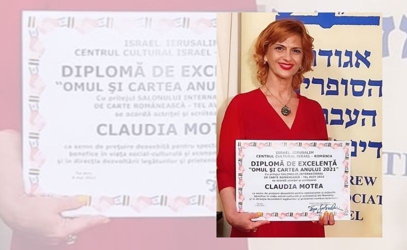 Claudia Motea, succes fulminant în Israel, la Tel Aviv