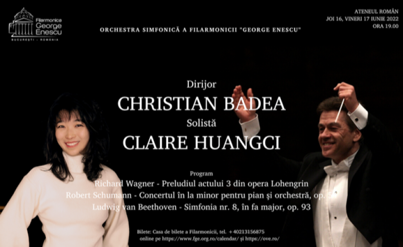 Între clasic și romantic, cu dirijorul Christian Badea, la Ateneul Român