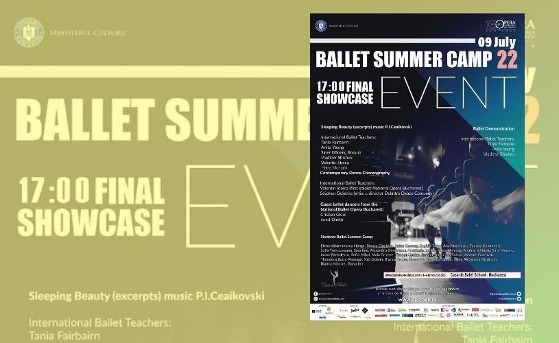 „Gala International Ballet Summer Camp”, pe scena Operei Naționale București