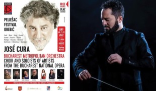 Orchestra Metropolitană București și dirijorul Daniel Jinga, invitaţi la Festivalul Pelješac Orebić, iniţiat de José Cura, între 20 și 22 iulie