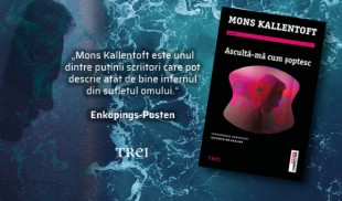 Nou în librării: „Ascultă-mă cum șoptesc” de Mons Kallentoft