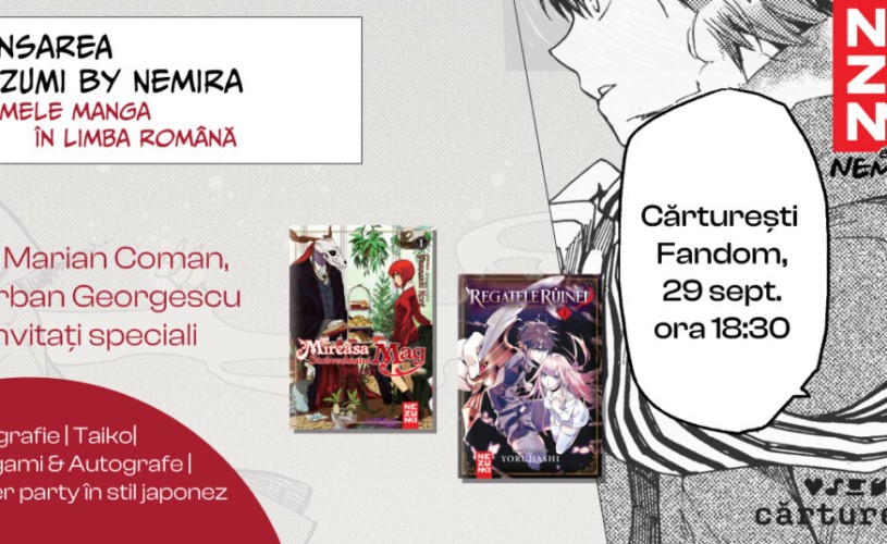 Nemira lansează primul imprint de manga din România