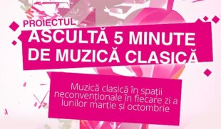 „Ascultă 5 minute de muzică clasică” pentru copiii României