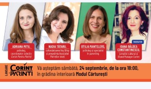 Editura Corint lansează imprintul Corint pentru părinți: sâmbătă, 24 septembrie, la Modul Cărturești, de la ora 18.00