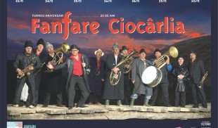 Fanfare Ciocârlia sărbătorește 25 de ani cu un turneu național de lansare a noului album