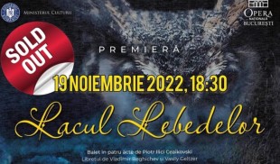 „Lacul lebedelor” revine la Opera Națională București