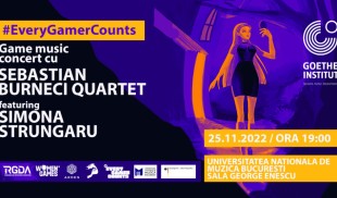 Game Music Concert cu Sebastian Burneci Quartet featuring Simona Strungaru