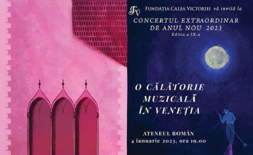Concert Extraordinar de Anul Nou. Călătorie Muzicală în Veneția
