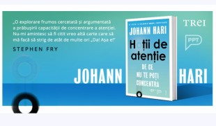 În cartea „Hoții de atenție. De ce nu te poți concentra”, jurnalistul Johann Hari vorbește despre cauzele și soluțiile lipsei de concentrare