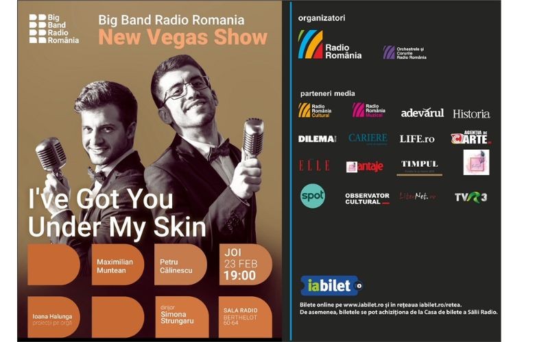 „I’ve got you under my skin”: New Vegas Show și Big Band-ul Radio