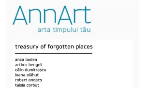 Expoziția colectivă „Treasury of forgotten places”, la AnnArt Gallery
