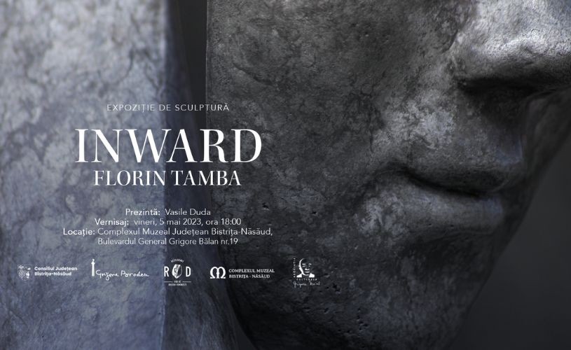 INWARD, o expoziție unică de sculptură, creată de Florin Tamba, se deschide pe 5 mai, la Muzeul Județean Bistrița-Năsăud