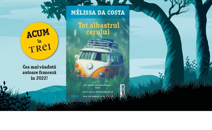 „Tot albastrul cerului” de Mélissa Da Costa, un roman de debut care atrage atenția
