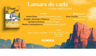 Lansare de carte: „Dragă tată” de Patrick & Ernest Hemingway