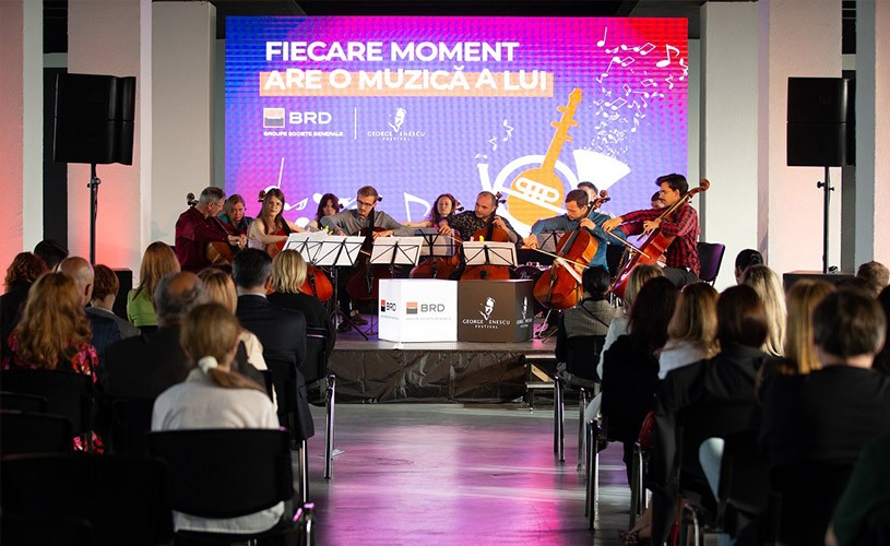 Festivalul George Enescu și BRD Groupe Société Générale creează împreună muzica unei noi generații