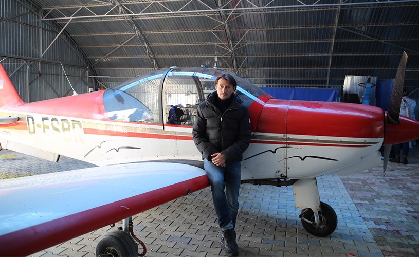 Marius Manole, într-un nou rol: aviator pentru o zi, la „Vis sau realitate”, pe TVR 1
