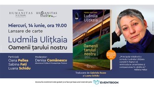 Lansarea volumului de povestiri „Oamenii țarului nostru“ de Ludmila Ulițkaia la Librăria Humanitas de la Cișmigiu