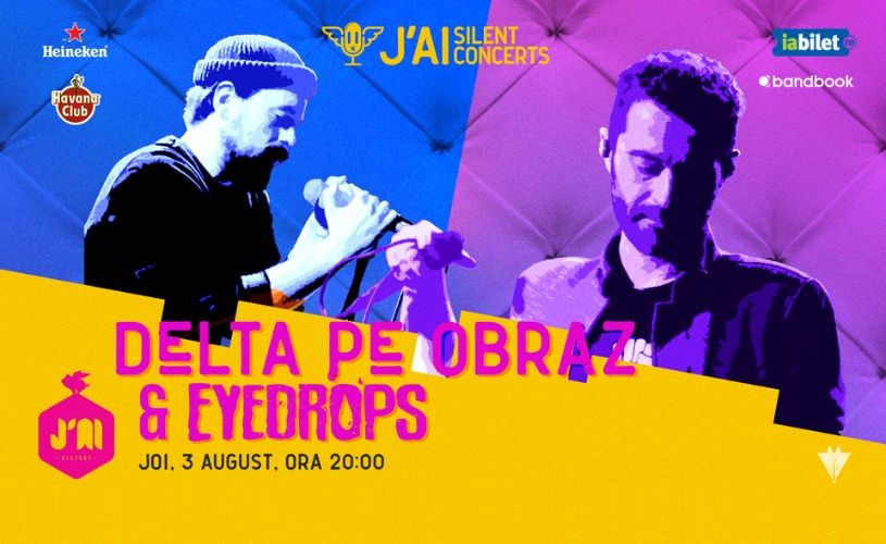 Experiență muzicală captivantă pe 3 august în București – Silent Concert EYEDROPS și DELTA PE OBRAZ la J’ai Bistrot