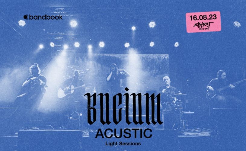 Seria de concerte „Light Sessions” continuă cu Bucium pe 16 august la Expirat Halele Carol din București