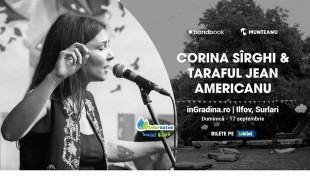 Corina Sîrghi & Taraful Jean Americanu, live la înGrădină
