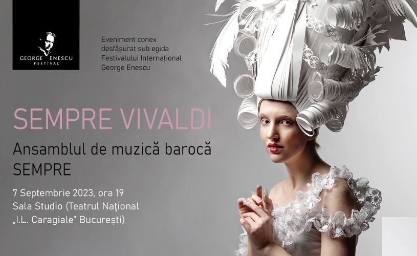 Două seri de muzică barocă în programarea Festivalului Internațional George Enescu